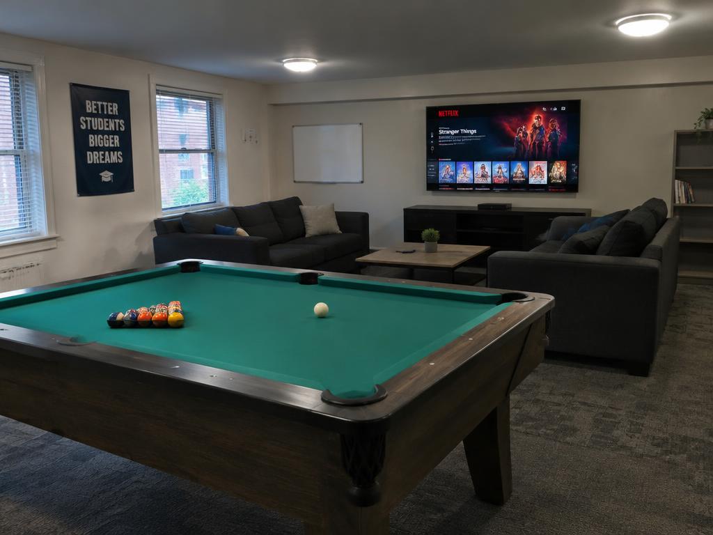 Entertainment spaces